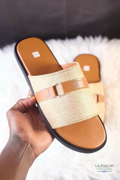 Sandales modernes en cuir