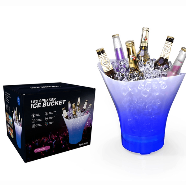 Seau à glace LED 5L multicolore