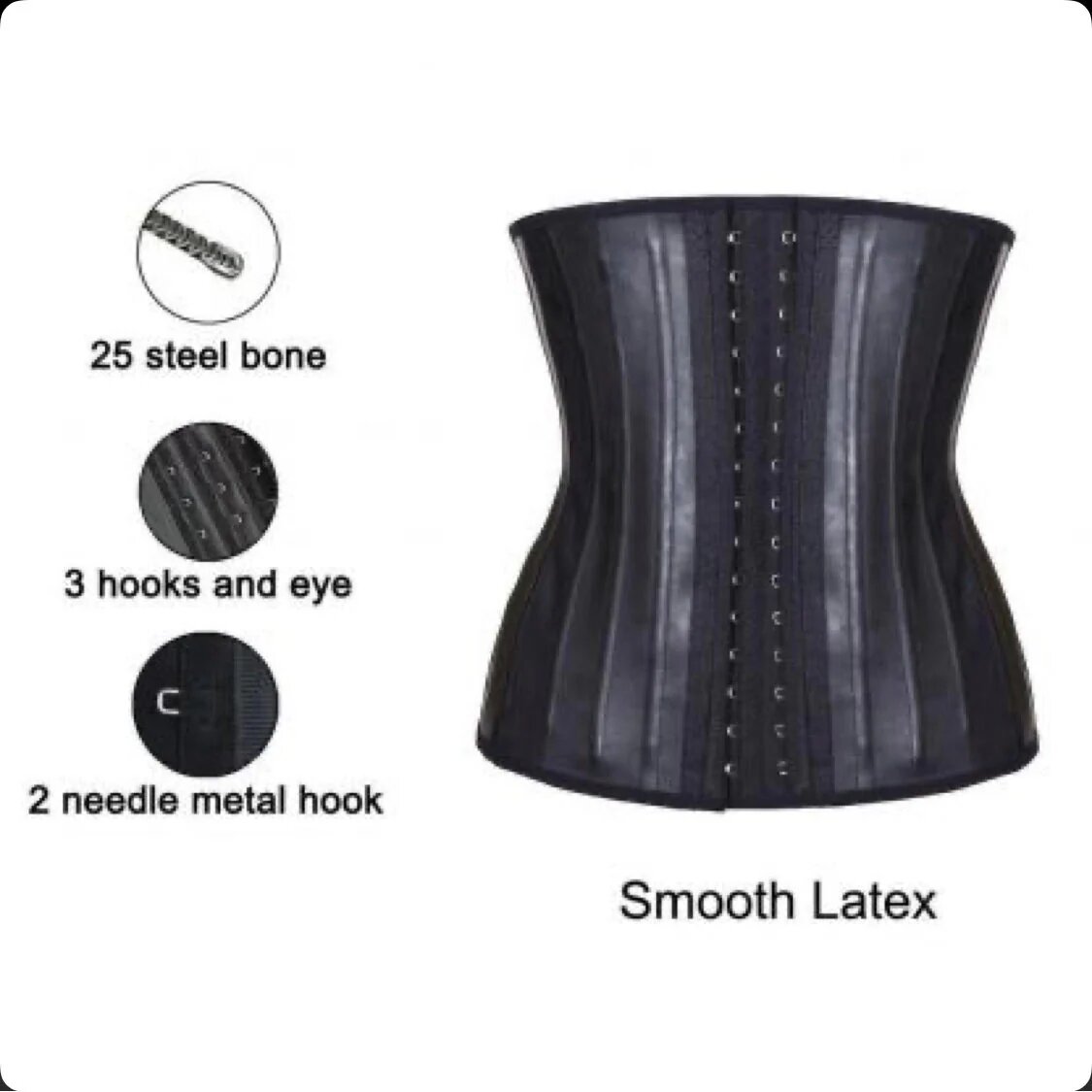 25 steel bone waisttrainer