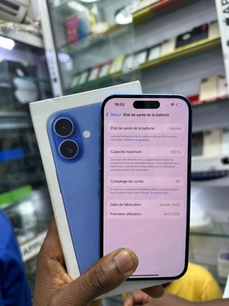 iPhone 16 simple seconde