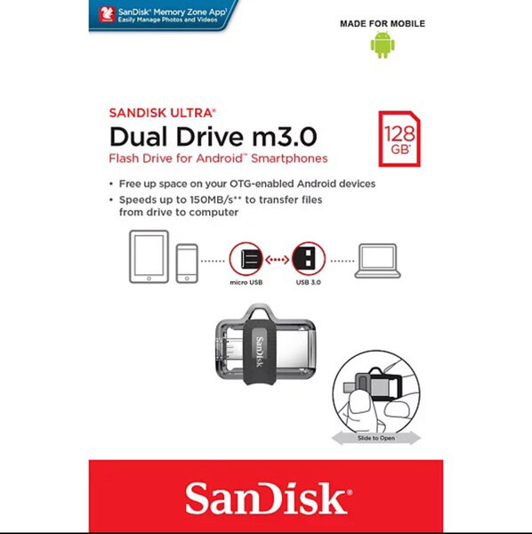 SanDisk Dual Drive 128GB USB