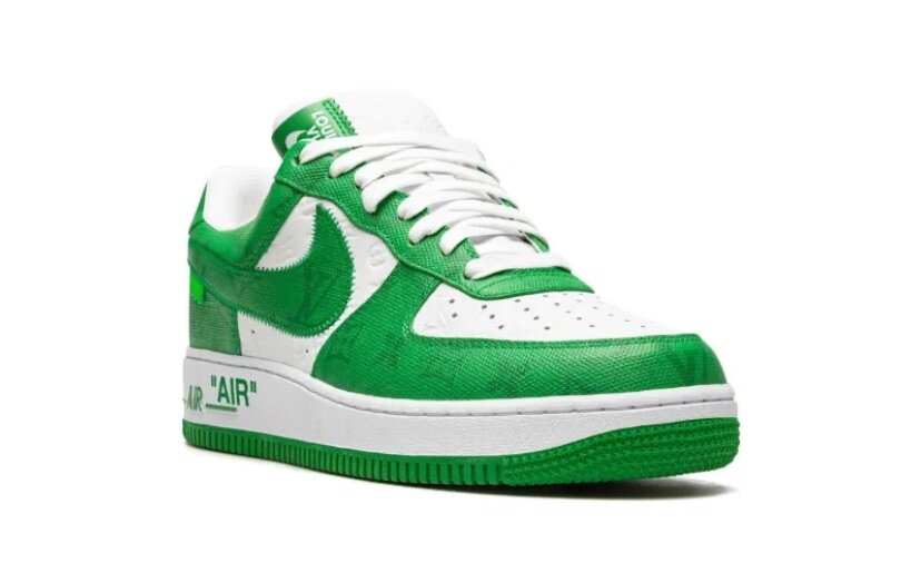 x Louis Vuitton Air Force 1 Low "Virgil Abloh - White/Green"