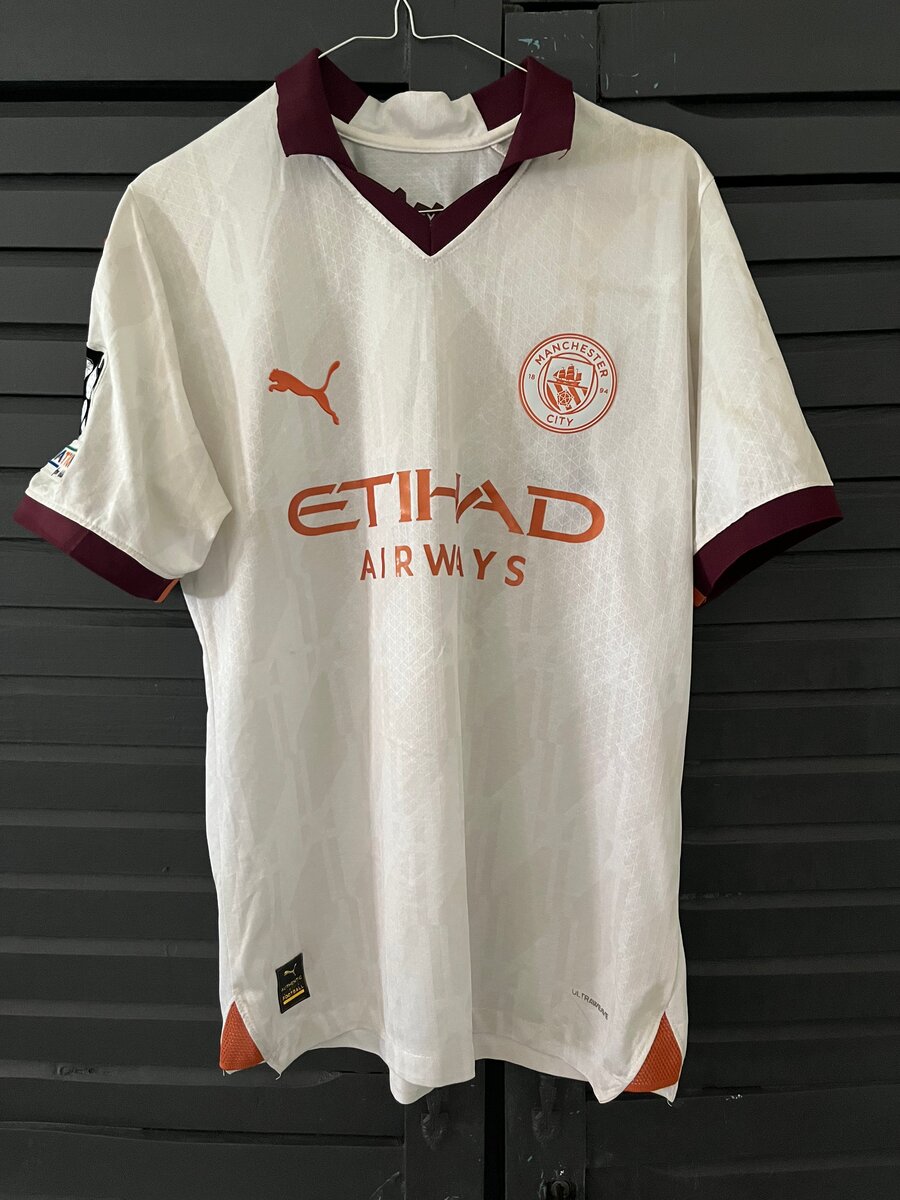 Maillot de football City blanc