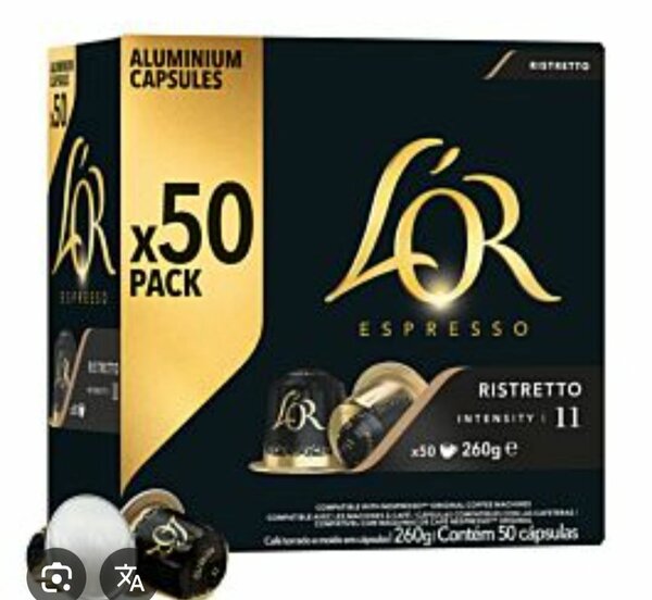 Capsules Espresso L'Or Ristretto