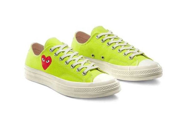 ALL STAR CDG (COMME DES GARÇONS) VERT FLUOR