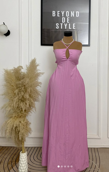  VACAY READY PLEATED MAXI DRESS