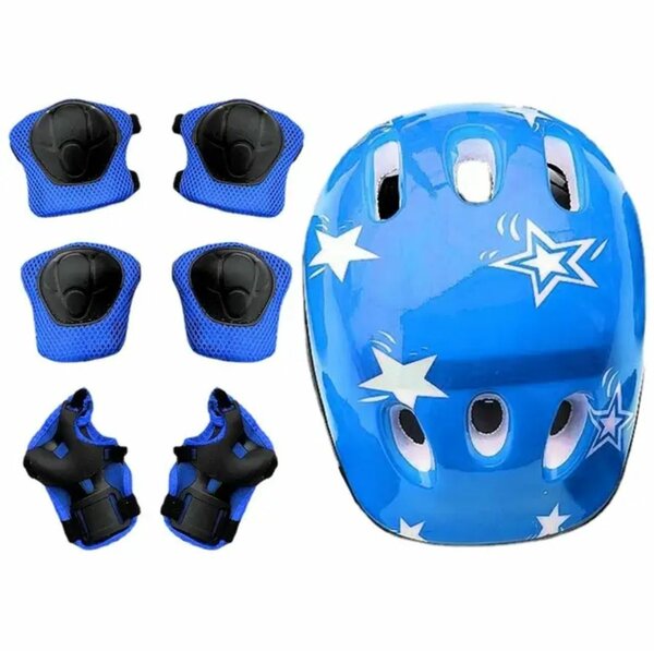 Bike Helmet Knee for 5-16 Years Kids Protective Gear Set