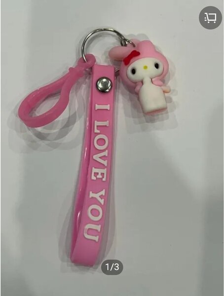 My Melody Cartoon-Anime Rubber 3D Keychain Special Edition