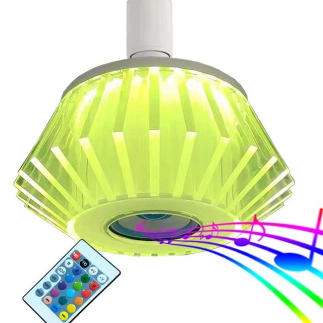 Ampoule avec haut parleur télécommande