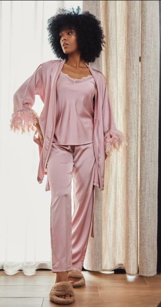 Pyjama en satin élégant