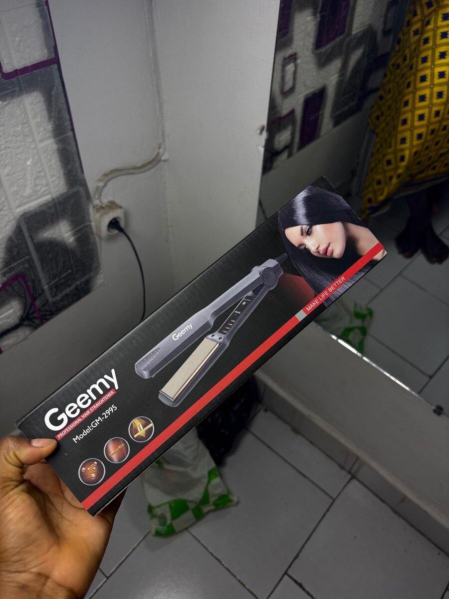 Lisseur Cheveux Geemy 2999