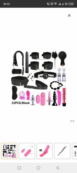 Kits BDSM de 23 PCS