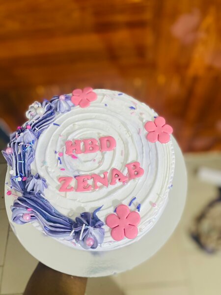 Gâteau d'anniversaire créatif