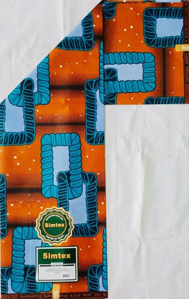 Polyester fabric with print