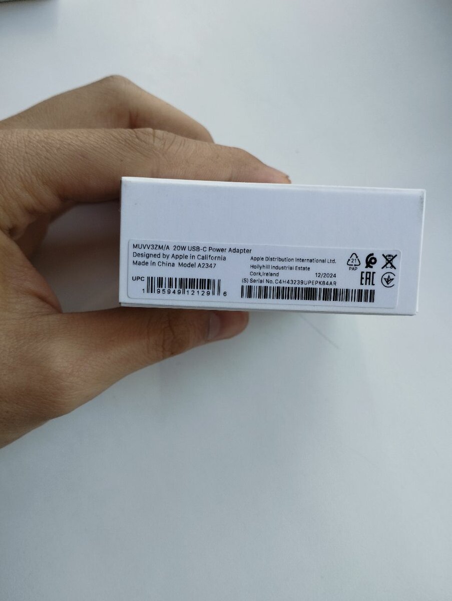 ОРИГИНАЛЬНЫЙ Адаптер на Айфон