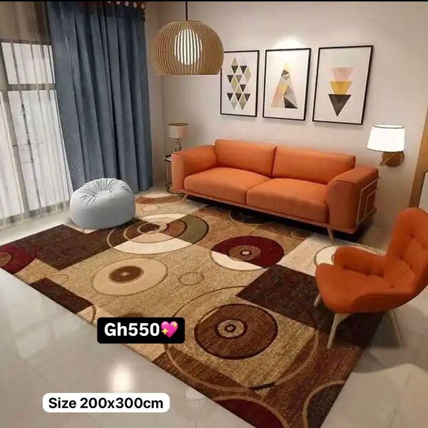 Luxurious and soft patterned carpet