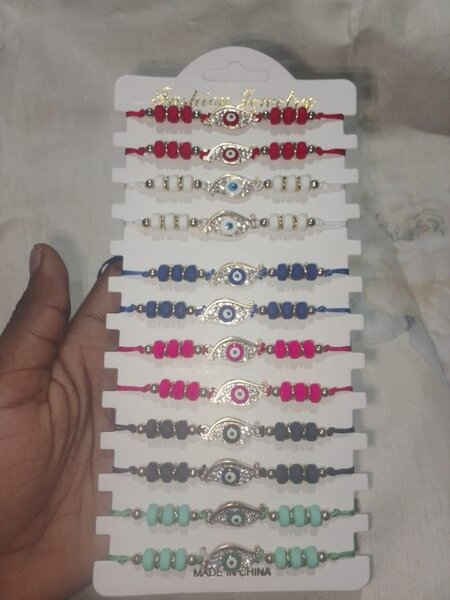 Bracelets en Perles Colorées