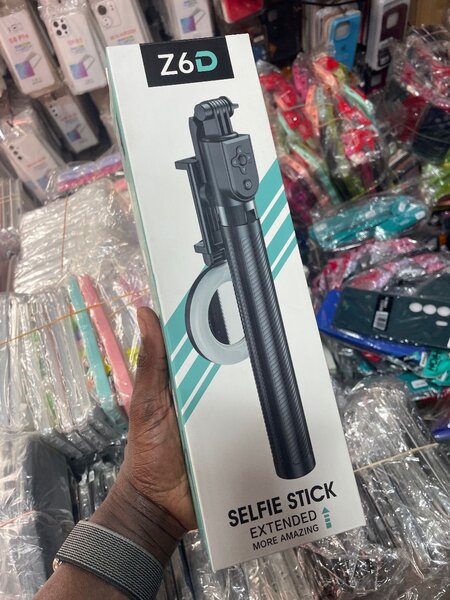 Trépied Selfie Z6D avec Anneau LED