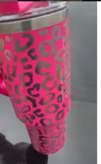 Tumbler with customization