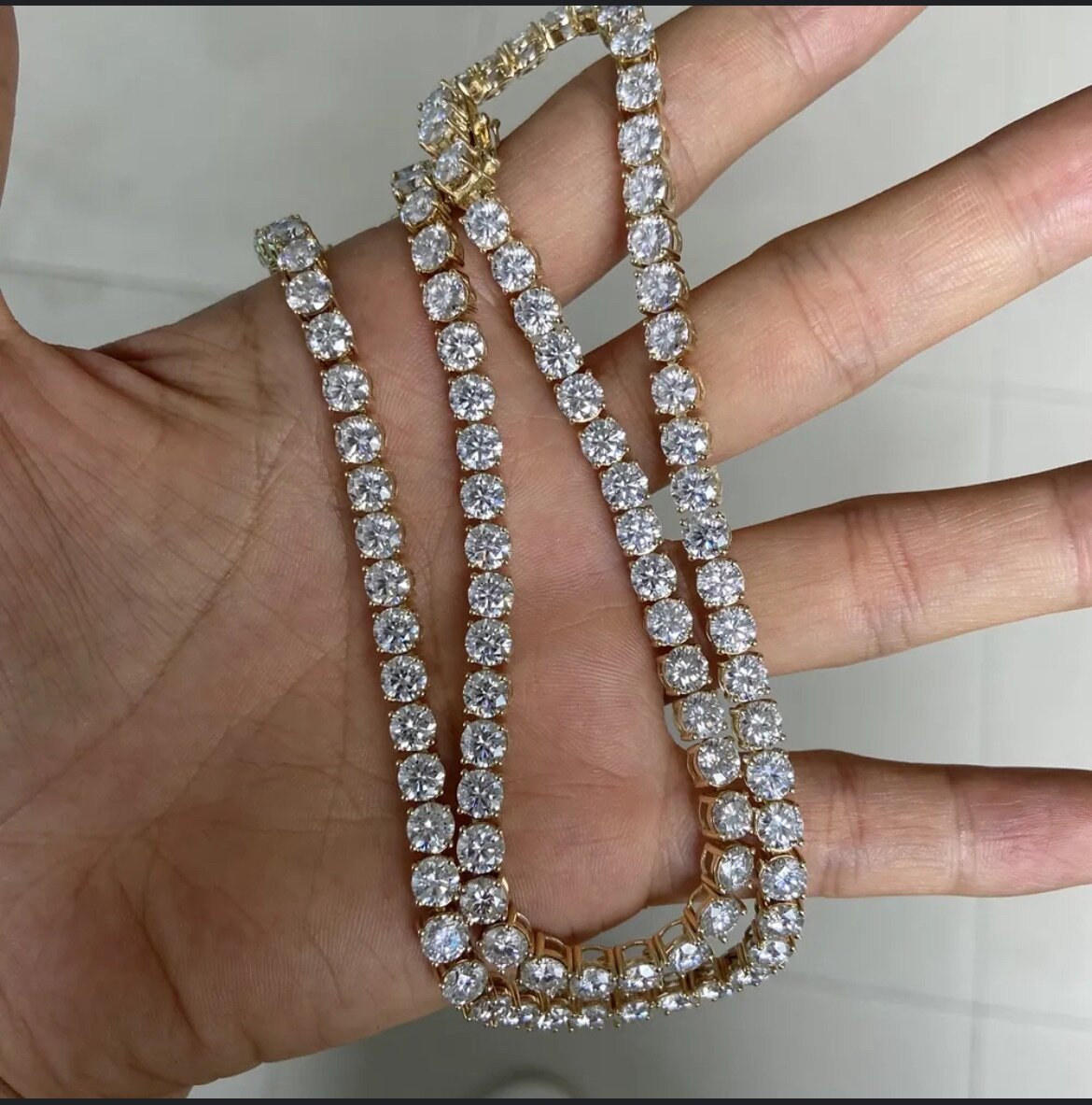 Necklace diamond