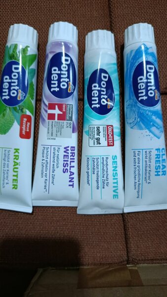 Dentifrice DontoDent Lot 4