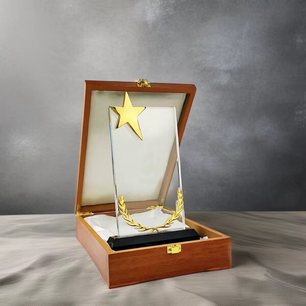 Executive Crystal award plaque
