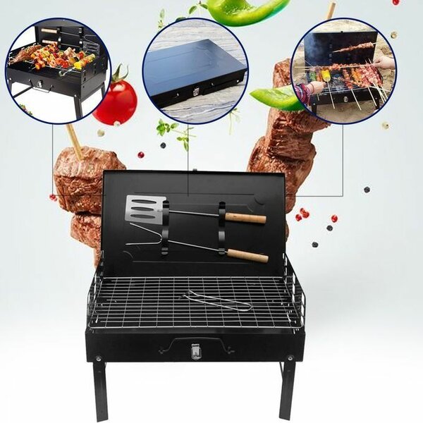 Barbecue en mallette pliable