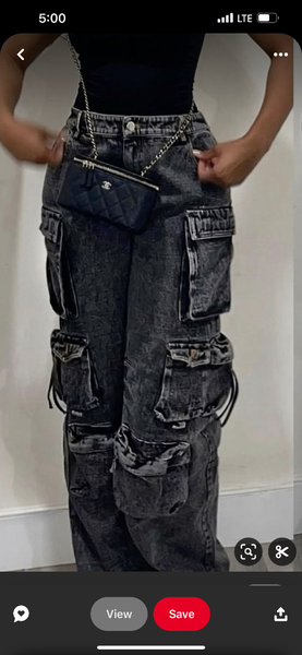 Ladies jeans trousers