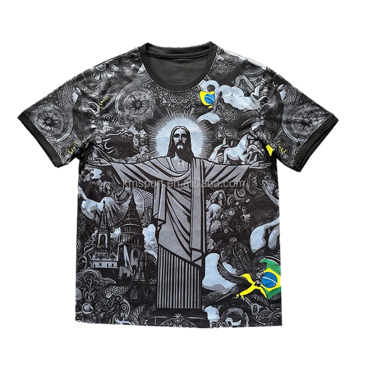 T-shirt imprimé Christ Rédempteur