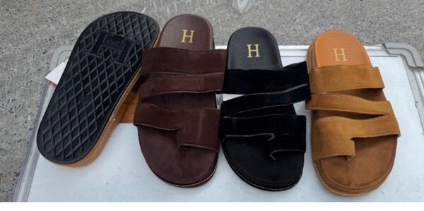 Sandales en daim pour hommes