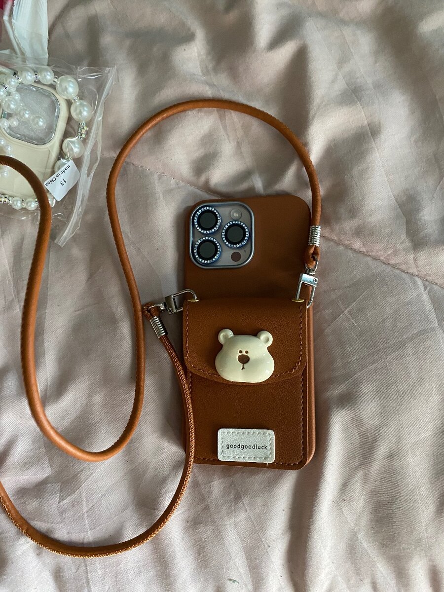 Coque téléphone avec bandoulière