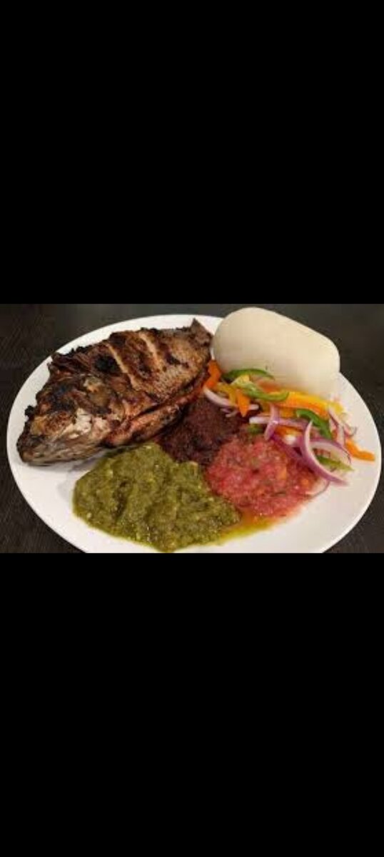 Banku With Fish