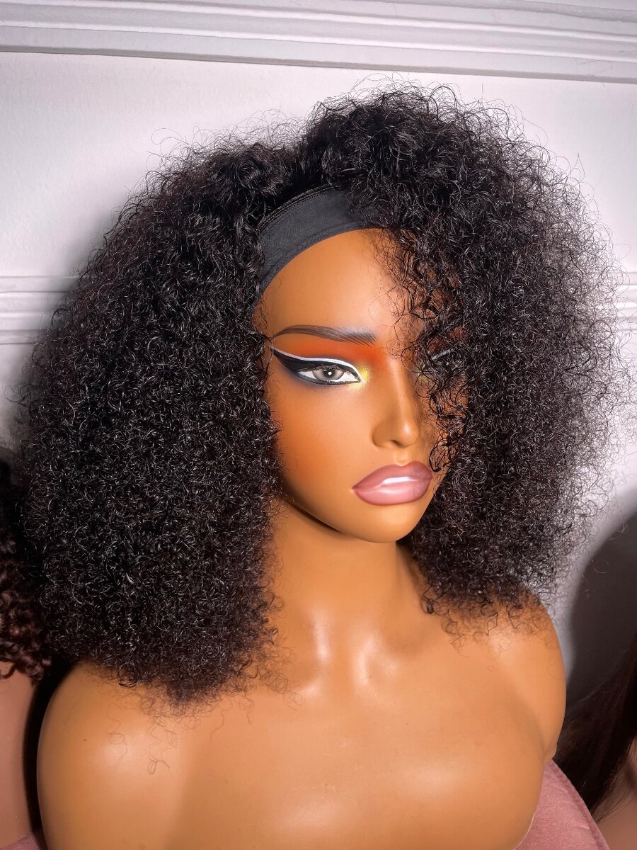Perruque Afro à bande