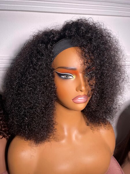 Perruque Afro à bande