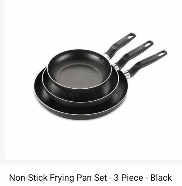 3 different sizes Fry pan