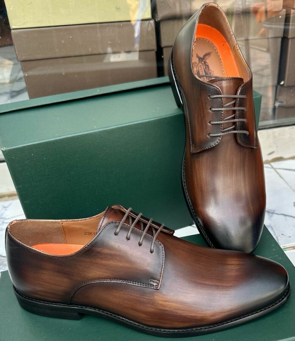 Chaussures Oxford en cuir élégantes