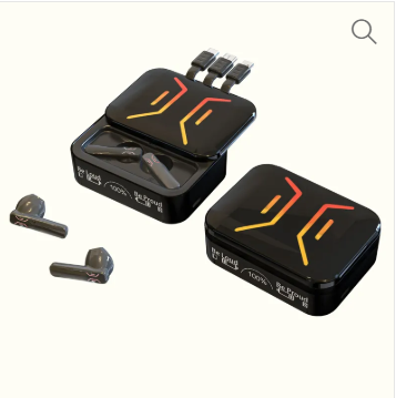 M80 Earbuds Power Bank Noise TWS Cancellation LED Display True Wireless Gaming Stereo Headset