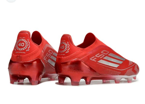 Chaussures de Football Rouge Performance