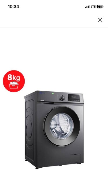 Lave-linge frontal 8 kg