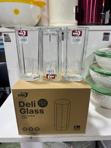 Verres Deli 6 pièces