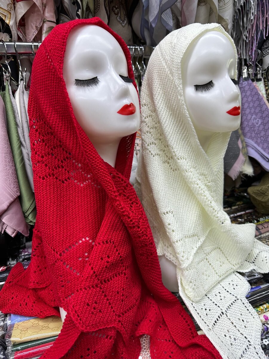 Тёплые платки на зиму