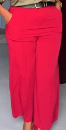 MAROON PANTS (MUCH DARKER IN PERSON)