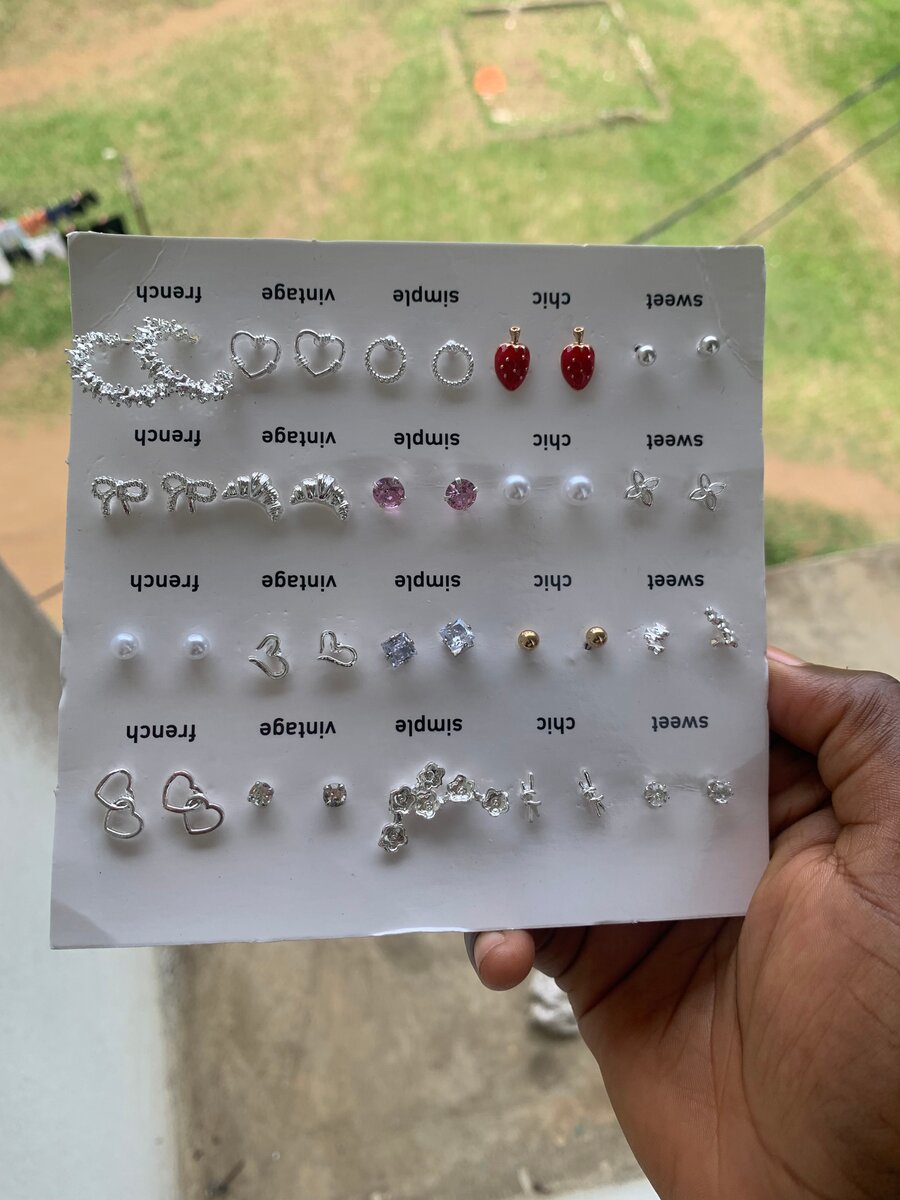 Boucle doreille pour filles