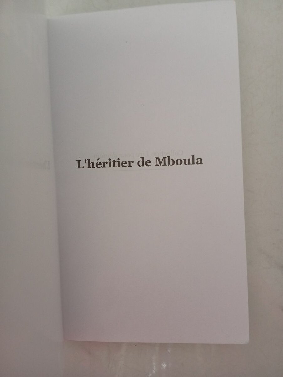 L'héritier de Mboula