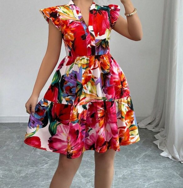 Robe d'Été Fleurie Chic