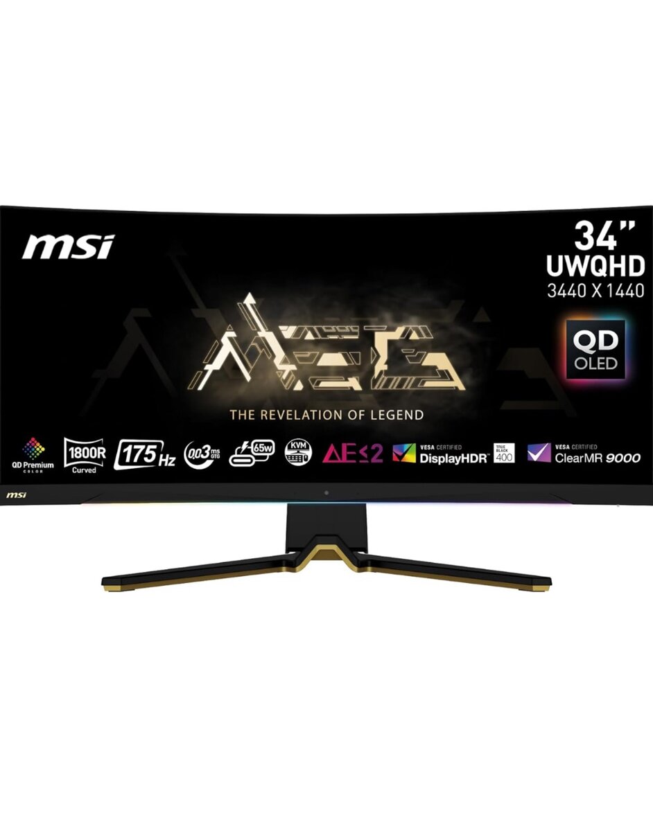 MSI MEG 34-inches OLED MONITOR
