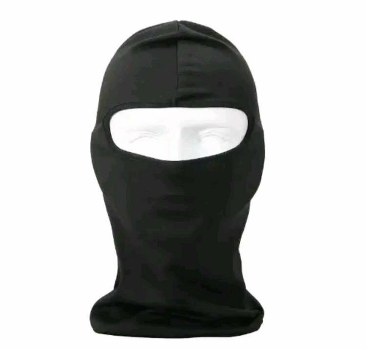 Cagoule Thermique Noir Unisexe