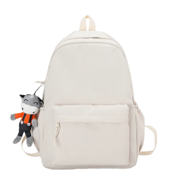 Sac à dos élégant avec peluche