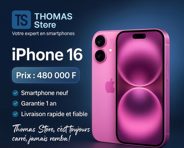 iPhone 16 - Nouveau et Innovant