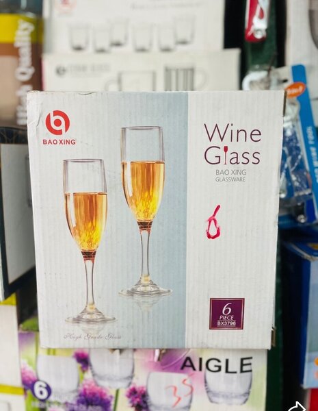 Verres à Vin Bao Xing 6 pièces